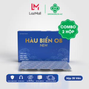 [ COMBO 2 Hộp ]Hàu Biển OB NEW – Tăng Cường Sinh Lý Nam, Hết Xuất Tinh Sớm, Rối Loạn Cương Dương ( hộp 20 viên )